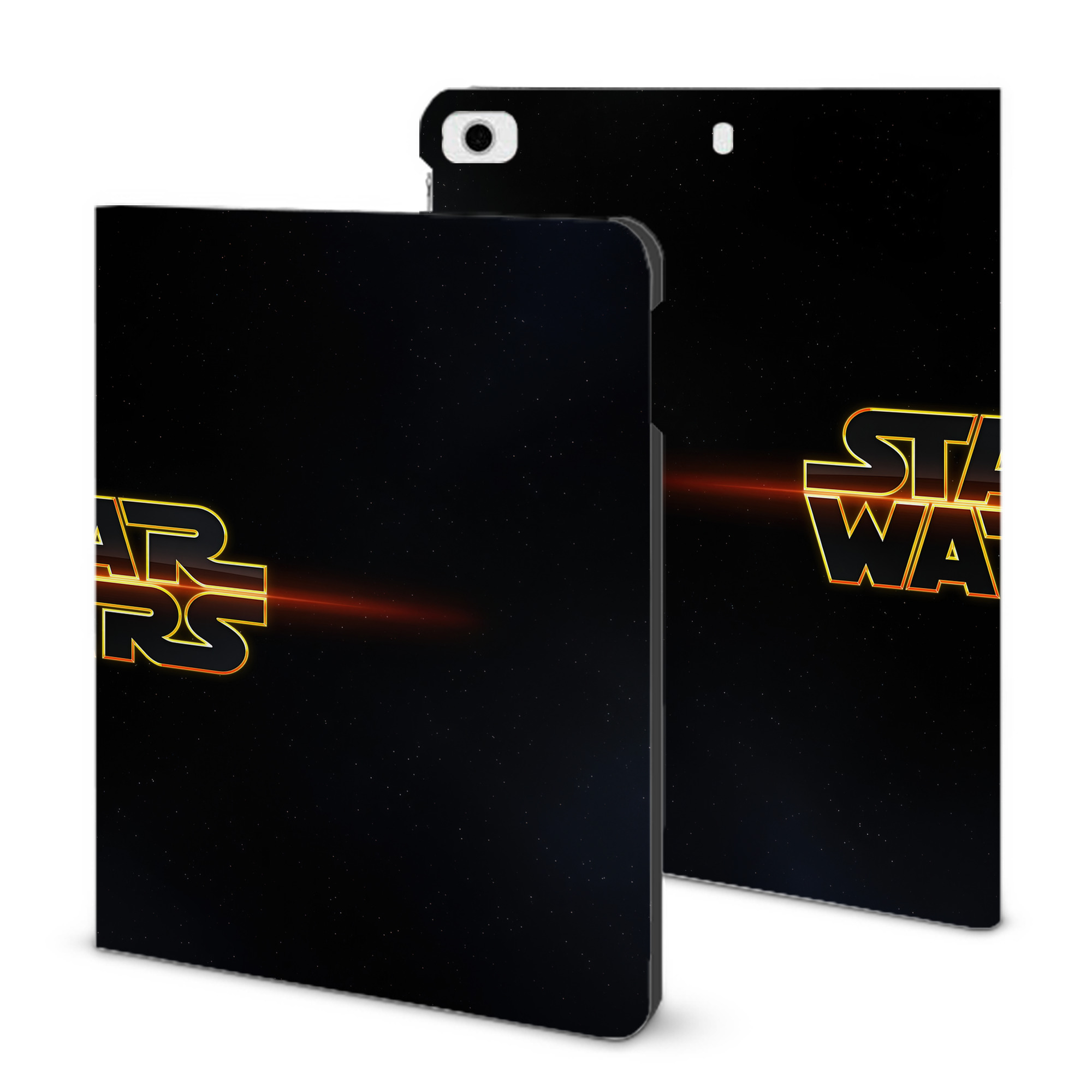 （画像用） スター・ウォーズ Star Wars IPad ケース ブック型 PUレザー TPU 耐衝撃 軽量 薄型 ペン収納なし 全面保護 IPad 各モデル対応